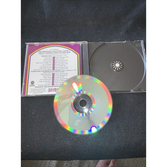 HTF Ann Arbor Blues & Jazz Festival 1973 Vol.3 (CD) 'Grind It!' Roosevelt Sykes - Picture 7 of 10